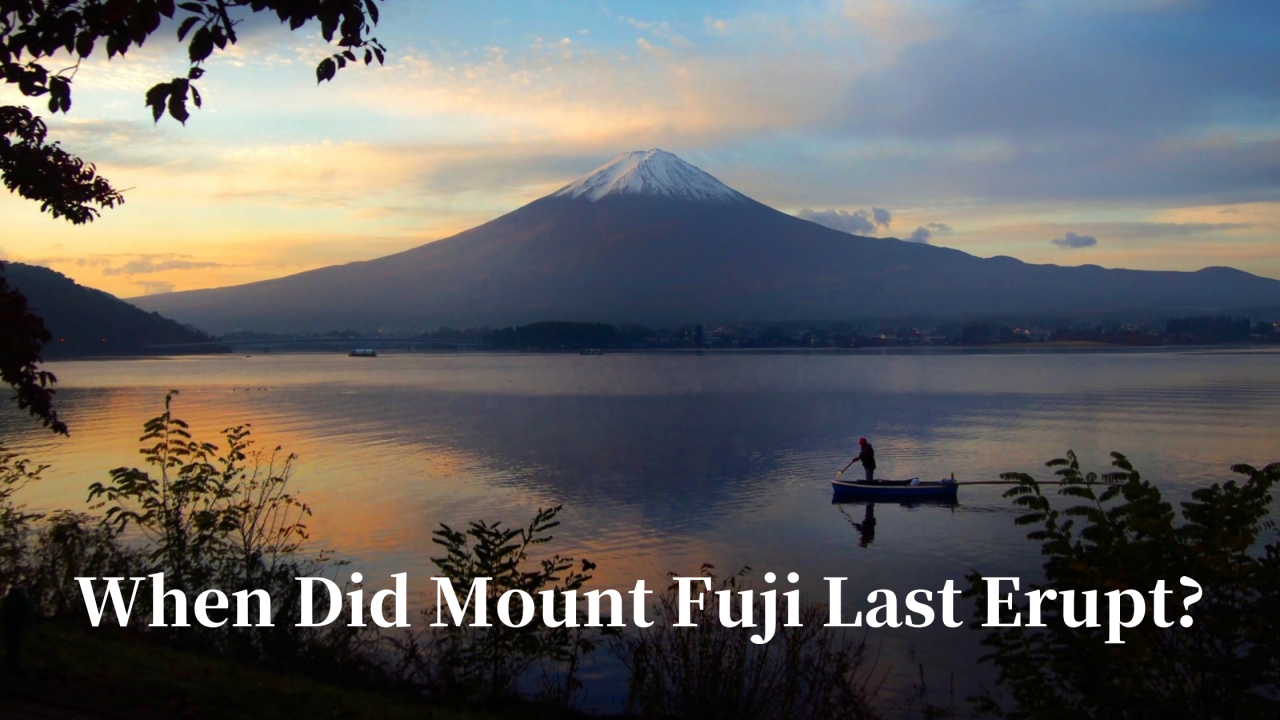 When Did Mount Fuji Last Erupt? - Blog - Noriko's Japanese Lessons